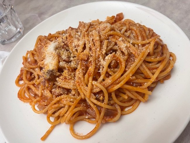 spaghetti all'amatriciana