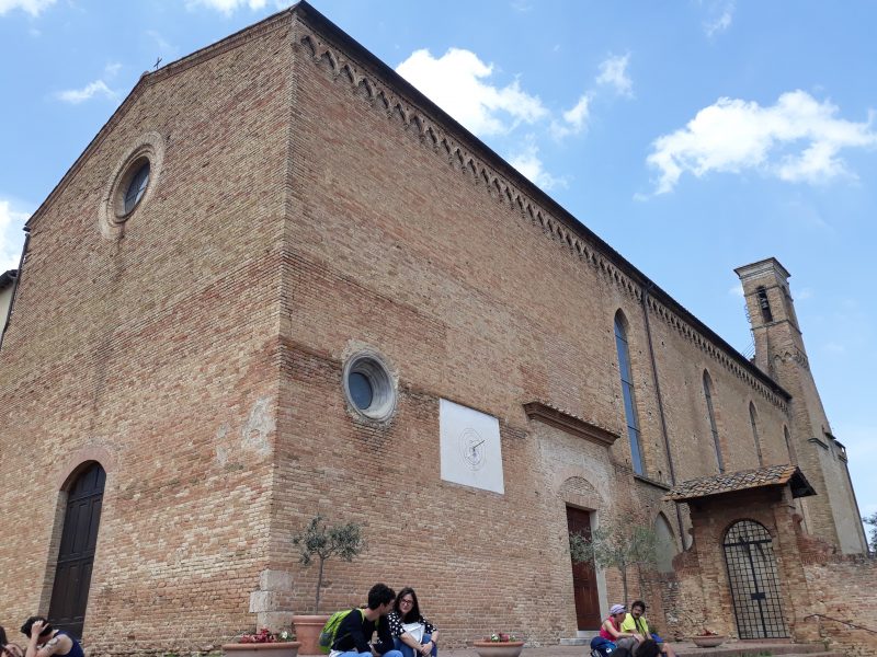 chiesa di sant'agostino-san gimignano