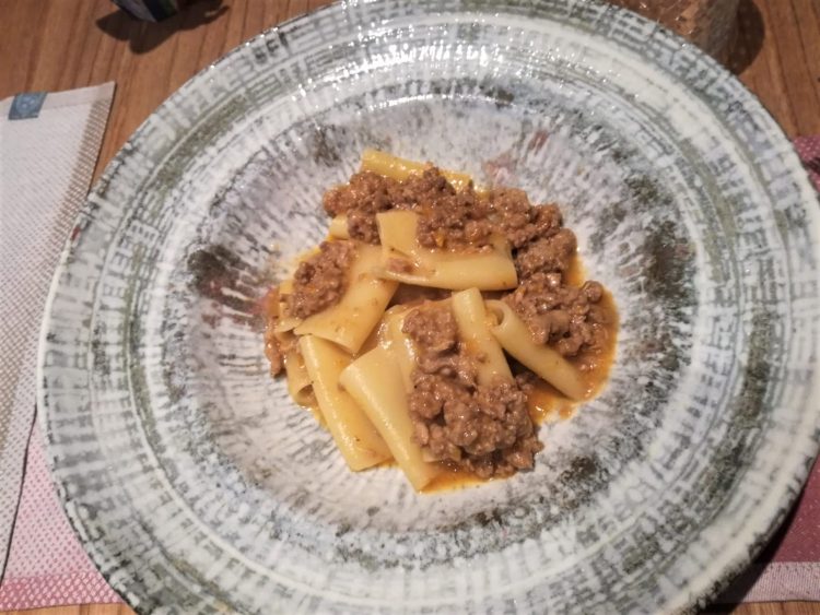 paccheri al ragù d'anatra-padova-souvenirdiviaggio