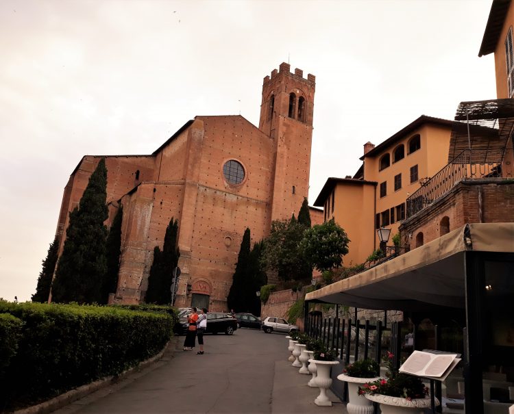 basilica di san domenico, siena. souvenirdiviaggio