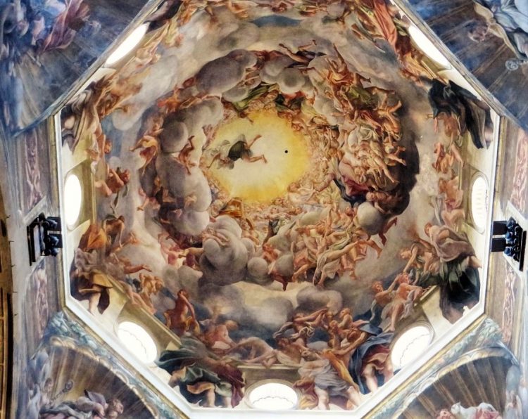 affresco correggio duomo di parma