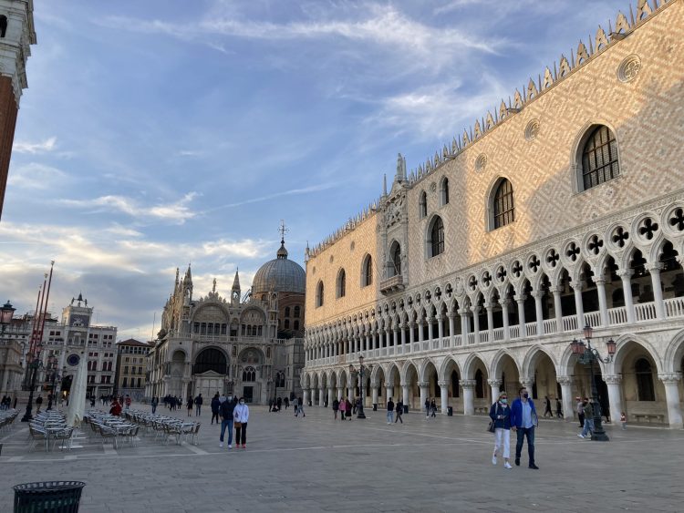 Torre dell'orologio e Basilica di san Marco, Venezia