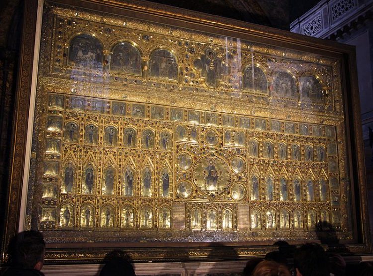 pala d'oro, basilica san marco-venezia