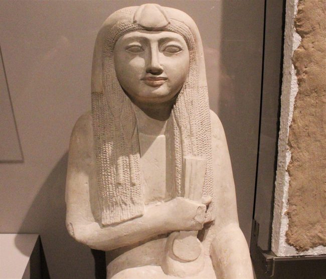 statua di hel - museo egizio di torino