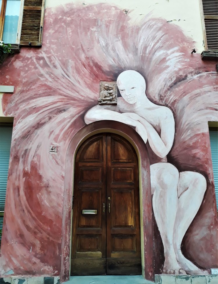 Angelo di dozza-murales