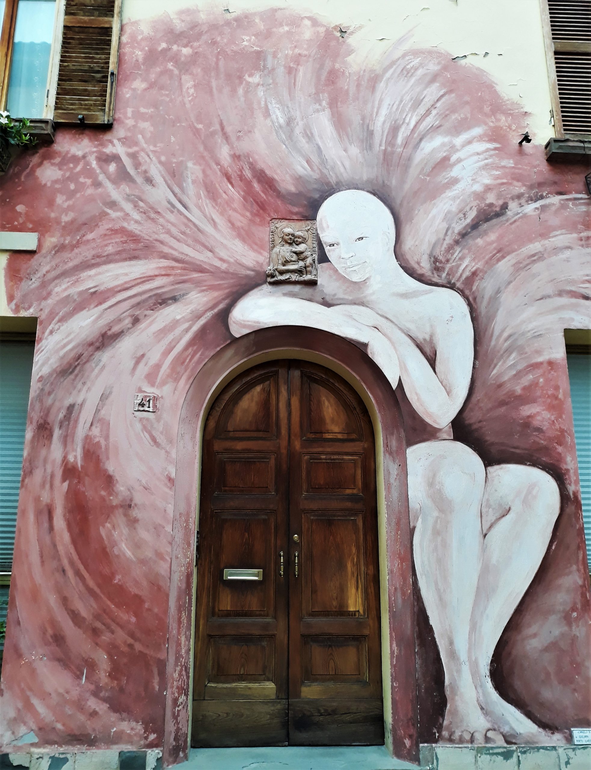 Angelo di dozza-murales