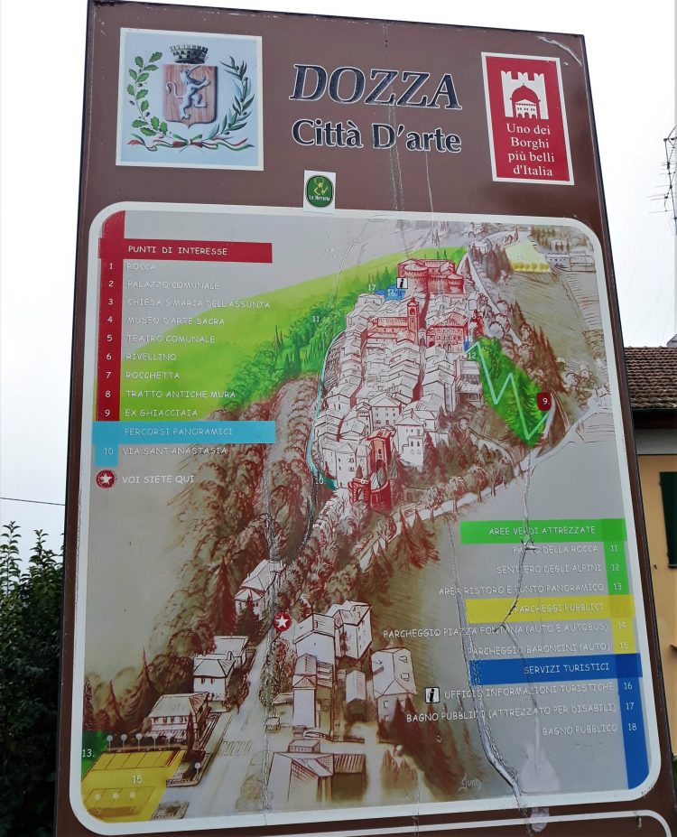 mappa di dozza imolese