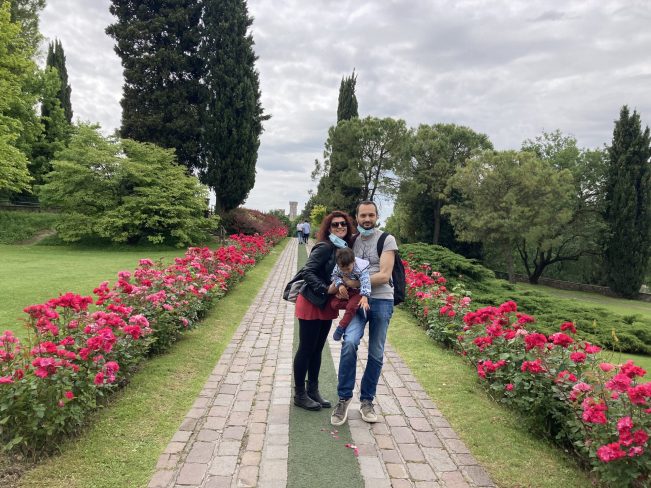 Viale delle Rose fiorito-Parco Sigurtà-Valeggio sul Mincio, Verona