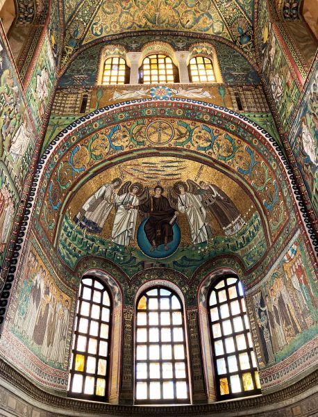 Mosaici dettagli-Basilica di San Vitale Ravenna