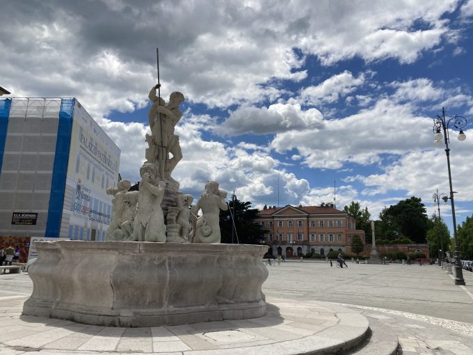 Fontana del Nettuno, Piazza Vittoria -Gorizia