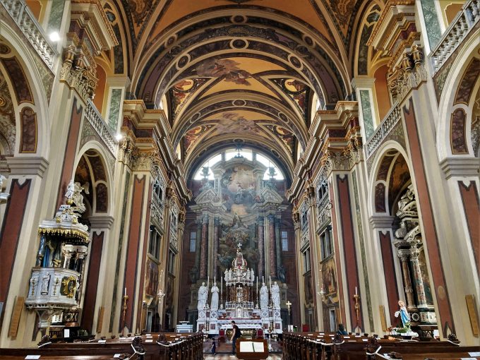 Interno, Chiesa di sant'Ignazio-Gorizia