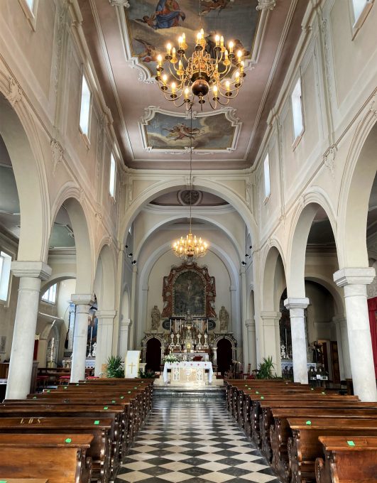 Interno Duomo di Gradisca D'Isonzo