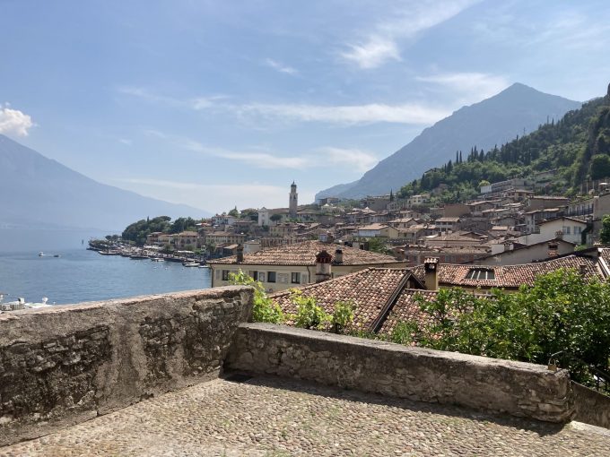 Panorama dalla Chiesa di San Rocco, Limone sul Garda