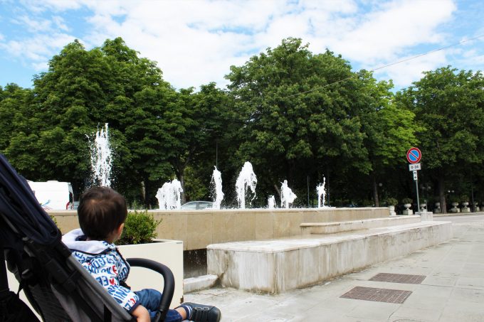 Piazza dell'Unità e Parco della Spianata, Gradisca D'Isonzo