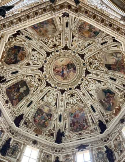 Dettaglio-cupola,-Chiesa-di-Santa-Maria-Inviolata---Riva-del-Garda