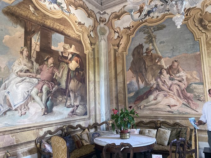 Sala dell'Orlando Furioso, Tiepolo, Villa Valmarana ai Nani - Vicenza