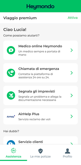 Migliore assicurazione di viaggio: come scegliere, quale e info utili screenshot-assicurazione-heymondo