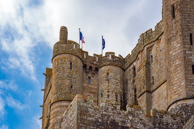 Castello-Mont-Saint-Michel-Francia