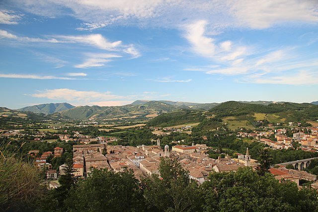 Panorama su Cagli