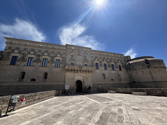 Corigliano d'Otranto: cosa vedere e fare Facciata del Castello, Corigliano d'Otranto
