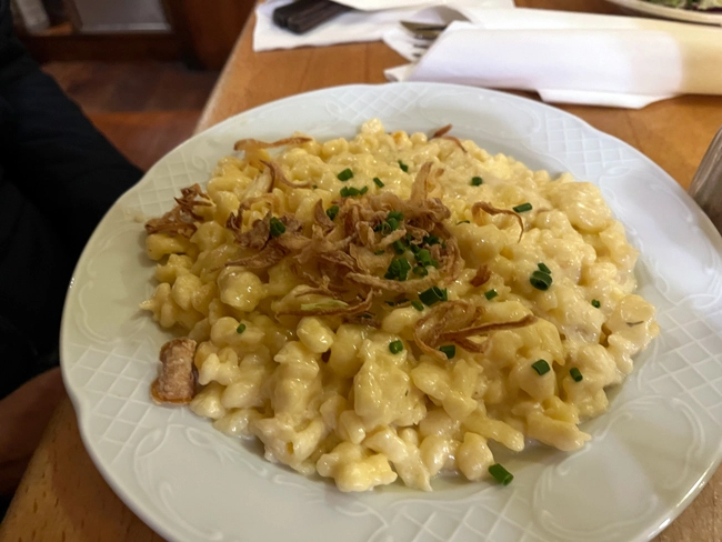 Käsespätzle vienna