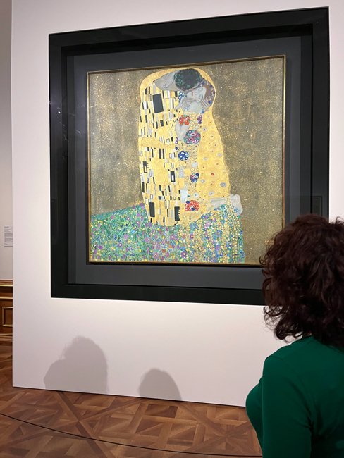 il-bacio-di-klimt-belvedere-Vienna