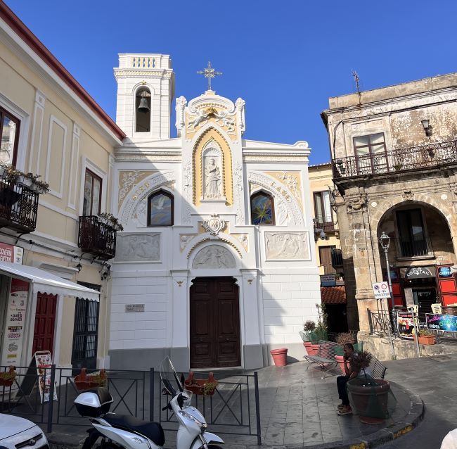 chiesa dell'immacolata pizzo