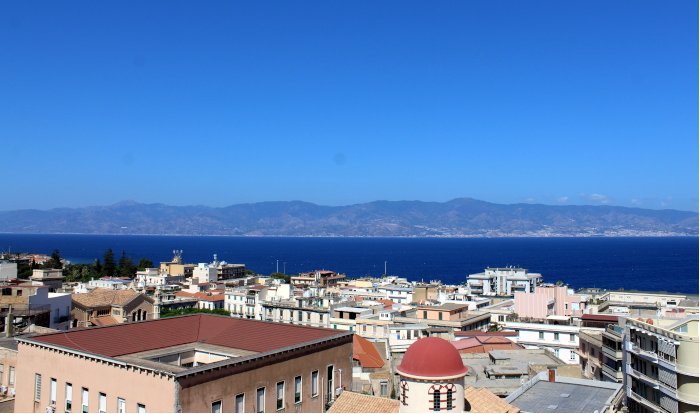 panormama dal castello aragonese reggio calabria