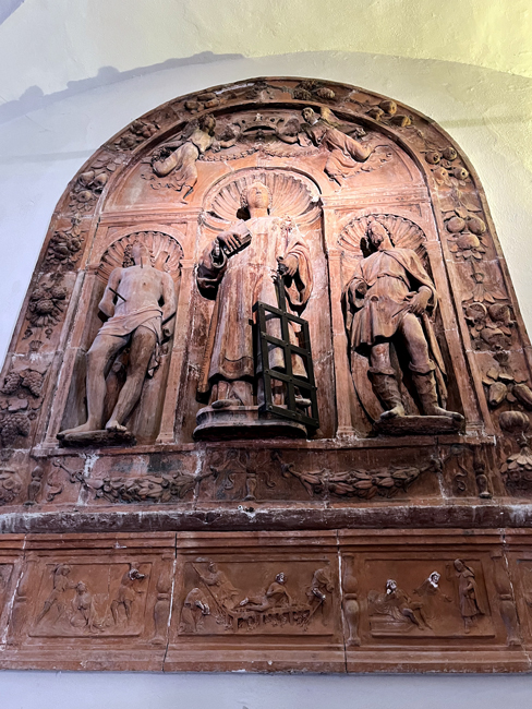 Monte San Savino: cosa vedere e fare "San Lorenzo, San Sebastiano e San Rocco" di Andrea Sansovino Chiesa di Santa Chiara"- Monte San Savino