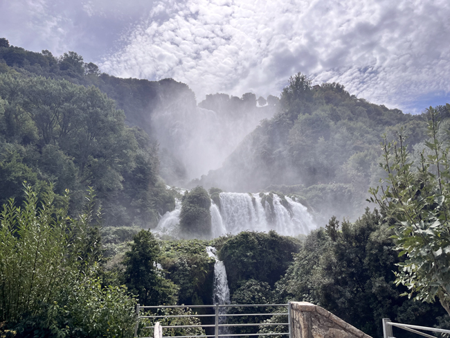 Belvedere Inferiore, Cascata delle Marmore