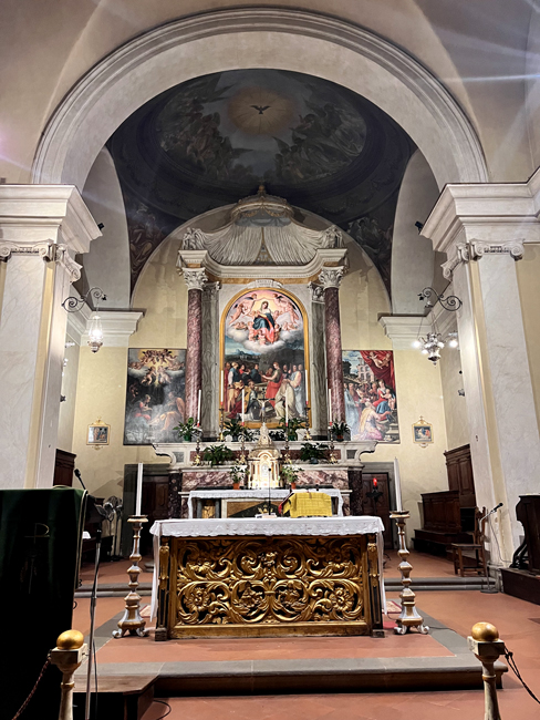 Monte San Savino: cosa vedere e fare Interno, Chiesa di Sant'Agostino - Monte San Savino