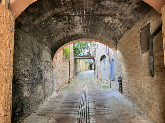 Via degli Orti, Macerata