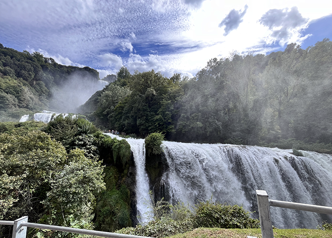 visita alla cascata delle marmore umbria terni