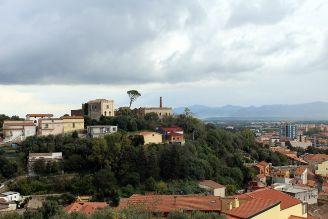 Castello Salvaterra, panorama dalla Torre Guelfa - Iglesias