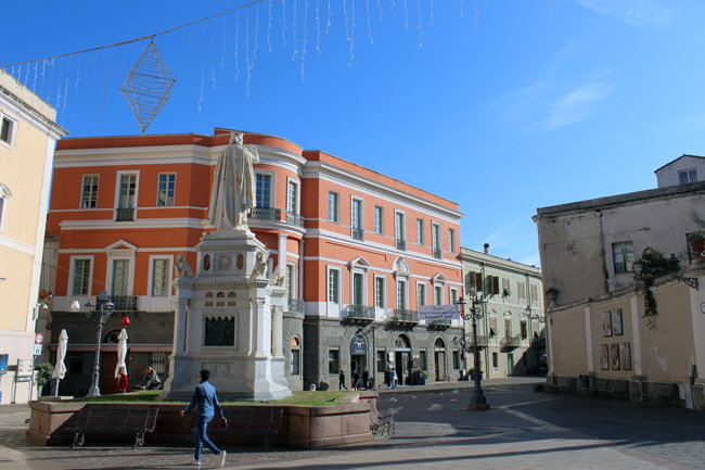 Palazzo Carta-Corrias, Piazza Eleonora - Oristano