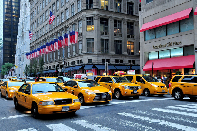 taxi a Manhattan, New York