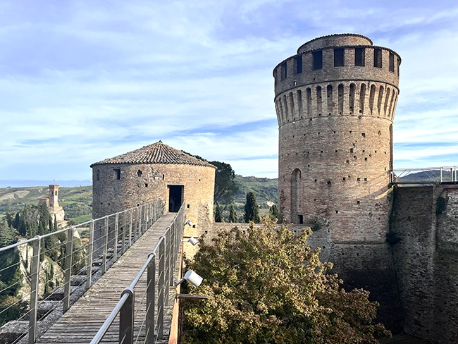 camminamento rocca manfrediana brisighella