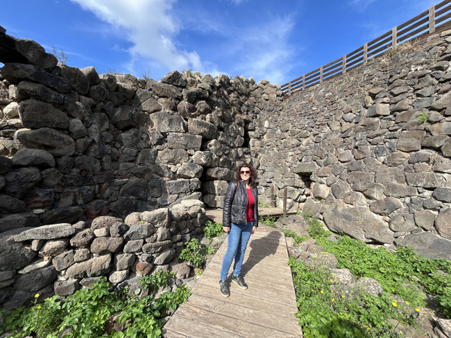 Sala principale, Nuraghe Cuccurada