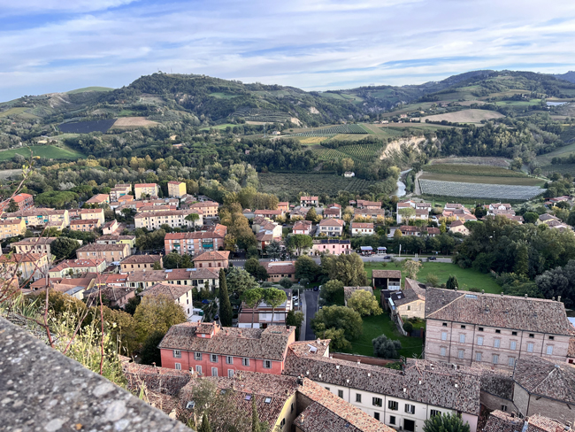 Panorama dalla Torre dell'Orologio, Brisighella