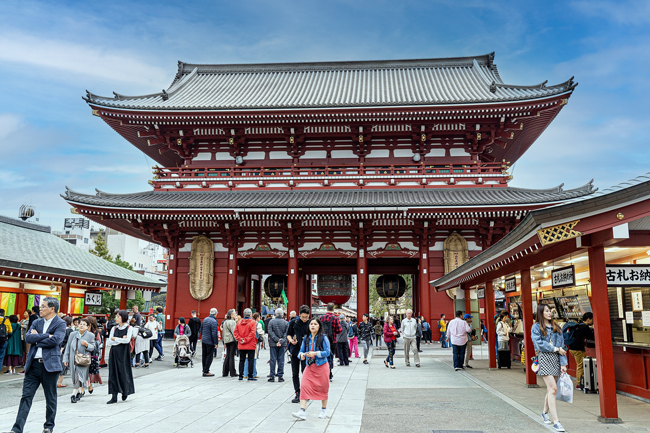 Dove dormire a Tokyo: quartieri migliori e zone Tempio di Sensoji, Asakusa - Tokyo
