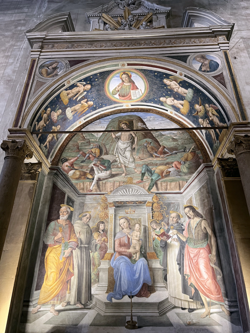 Cosa vedere a Cagli in un giorno Cappella Tiranni, Chiesa di San Domenico