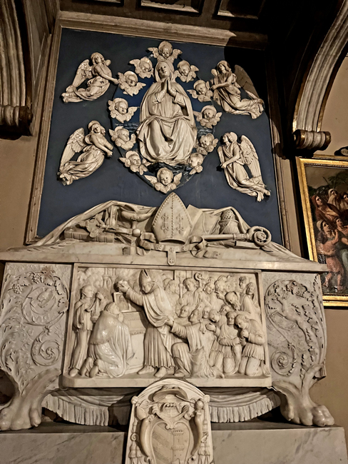 Assunzione della Madonna di Andrea della Robbia, Duomo di Arezzo