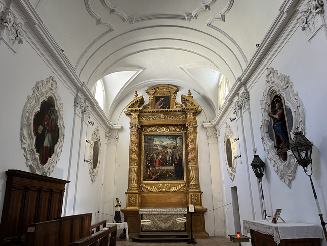 Cosa vedere a Cagli in un giorno Interno, Oratorio di Sant'Angelo - Cagli