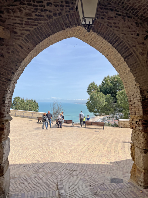 Panorama da Porta Catena, Vasto