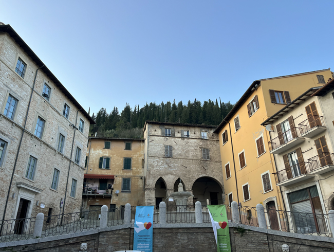 Piazza Giuseppe Mazzini, Fossombrone