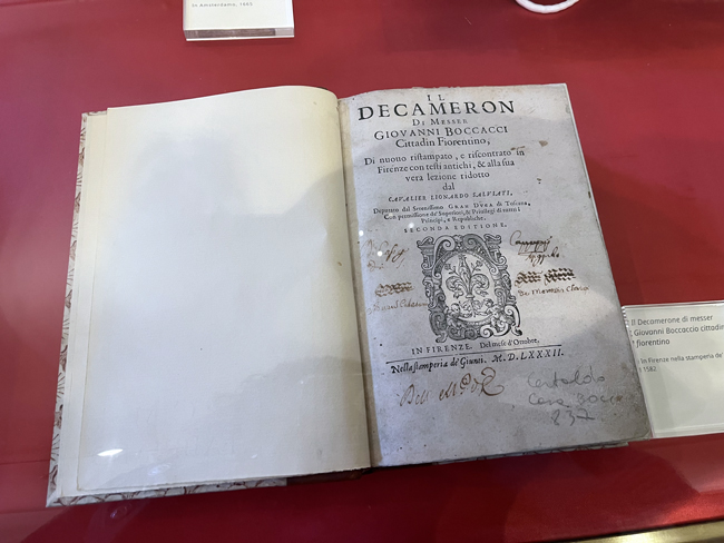 Certaldo: cosa vedere in un giorno o mezza giornata Biblioteca, Casa Boccaccio - Certaldo