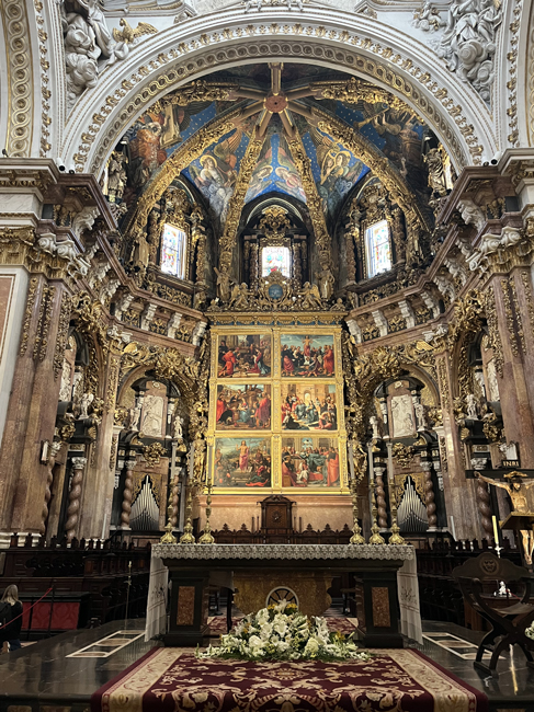 Altare maggiore, Cattedrale di Valencia