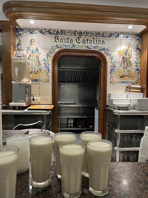 Horchata, Horchateria de Santa Catalina - Valencia