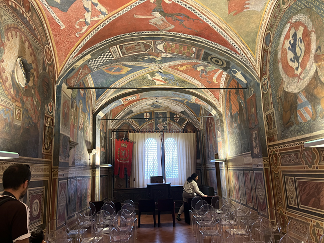 Sala degli Stemmi, Palazzo del Comune - San Miniato