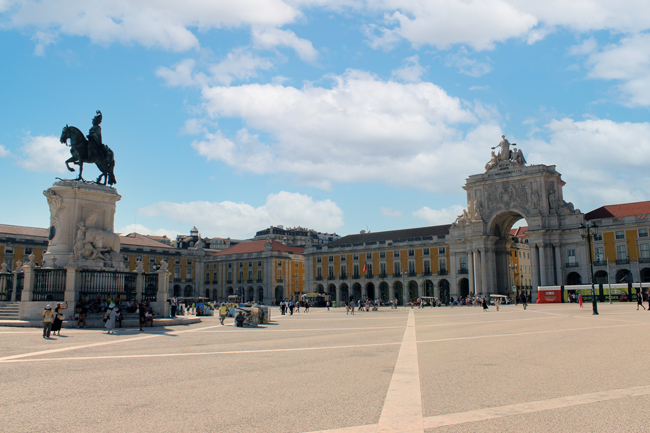 Praça do Comércio, Lisbona